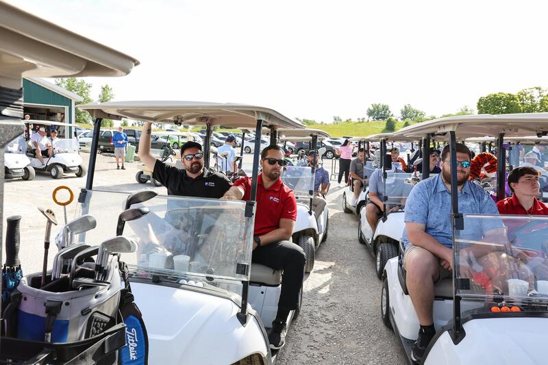 Golfers at the 4th annual outing