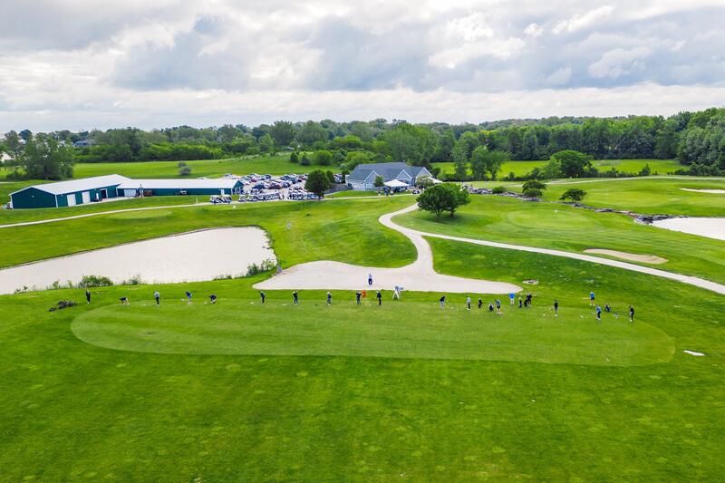 Golf outing event photo